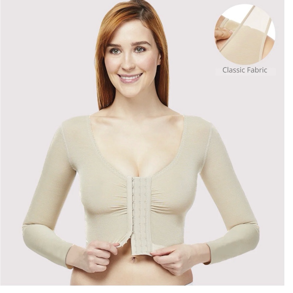 ClearPoint Medical Compression Vest w/ Sleeves #500 Post-Op Surgical Garment | M